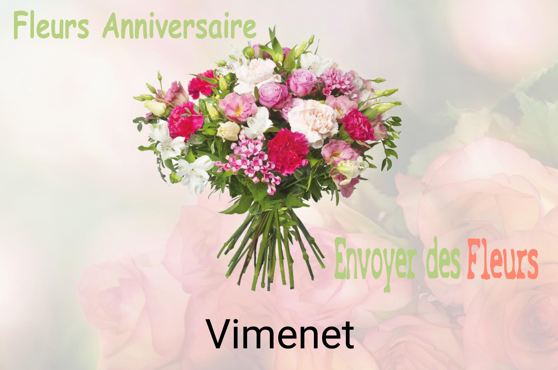 Bouquet de fleurs d’anniversaire livré à Vimenet